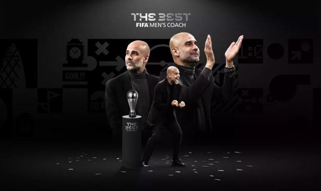 华体会官网-瓜迪奥拉当选FIFA最佳教练，满分胜出众望所归